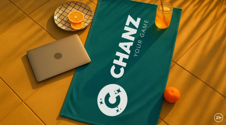 Open an account at Chanz Casino, make a deposit & get a free awesome beach towel