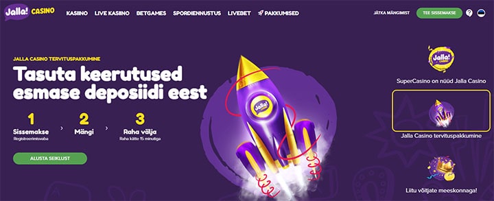 Jalla Casino bonuses