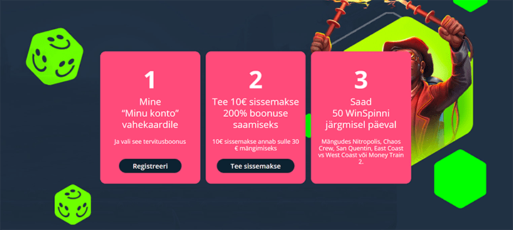 Nutz Casino bonuses