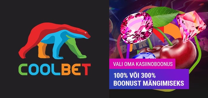 Choose your exclusive welcome bonus at Coolbet Casino